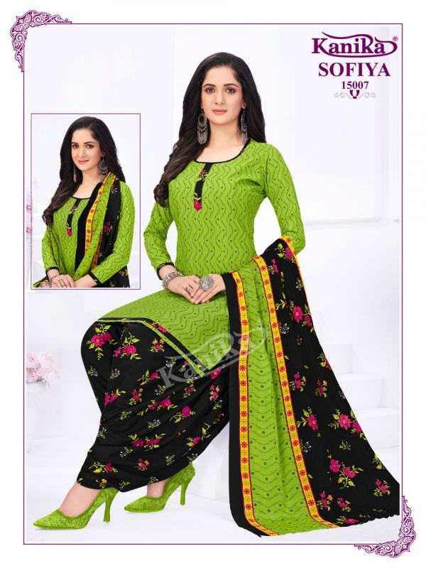 Kanika Sofiya Vol-15 Cotton Designer Readymade With Linning Suit